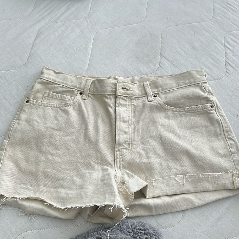 Tan Color Jean Shorts Old Navy Women’s 12